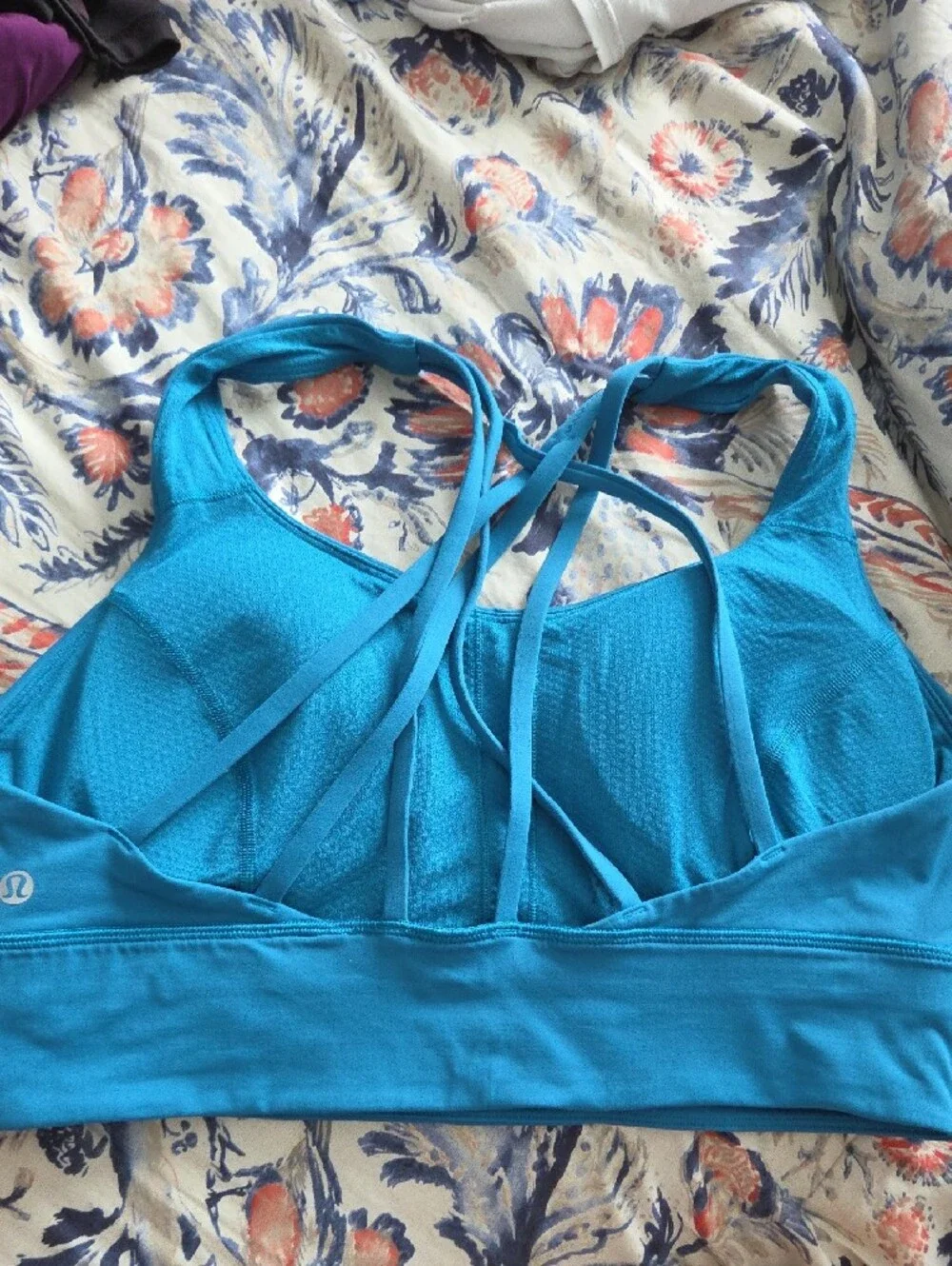 Lululemon Free To Be Serene Long Line Bra 12 Energy Align